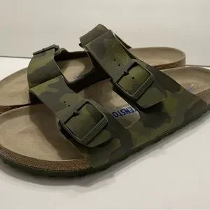 Birkenstock Zurich BS Mens Sandals Sz 11 M Green Leather Open Toe Slip On Zürich 1964 Suede Leather in Color Light Green | BIRKENSTOCK US main image 4